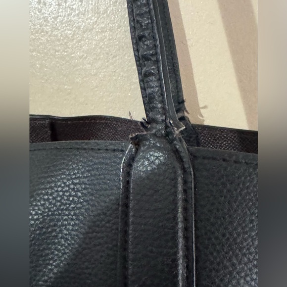 Coach Willow Work C689 Black Pebbled Leather Large Tote Bag READ - Picture 3 of 13